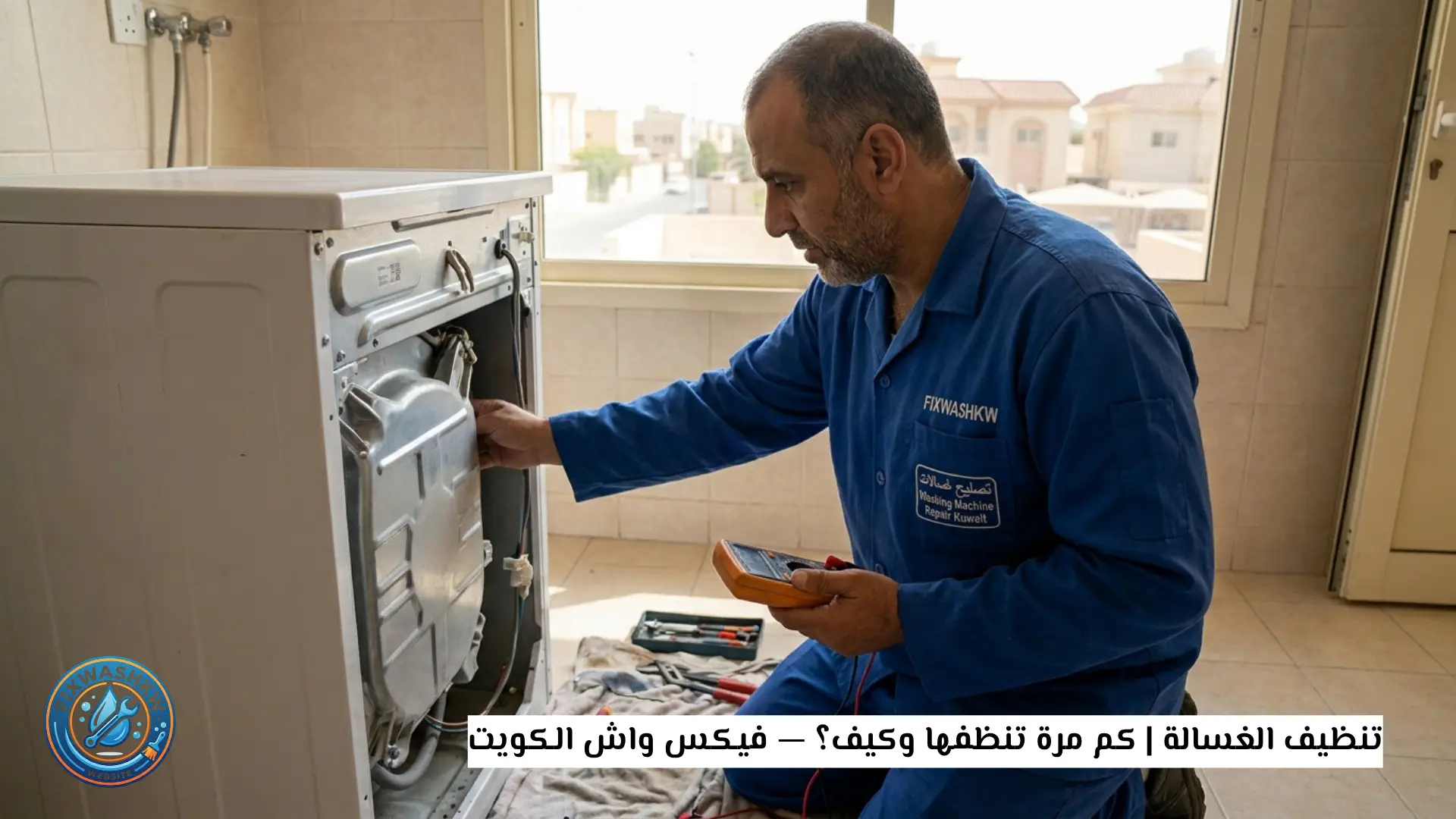 تنظيف الغسالة